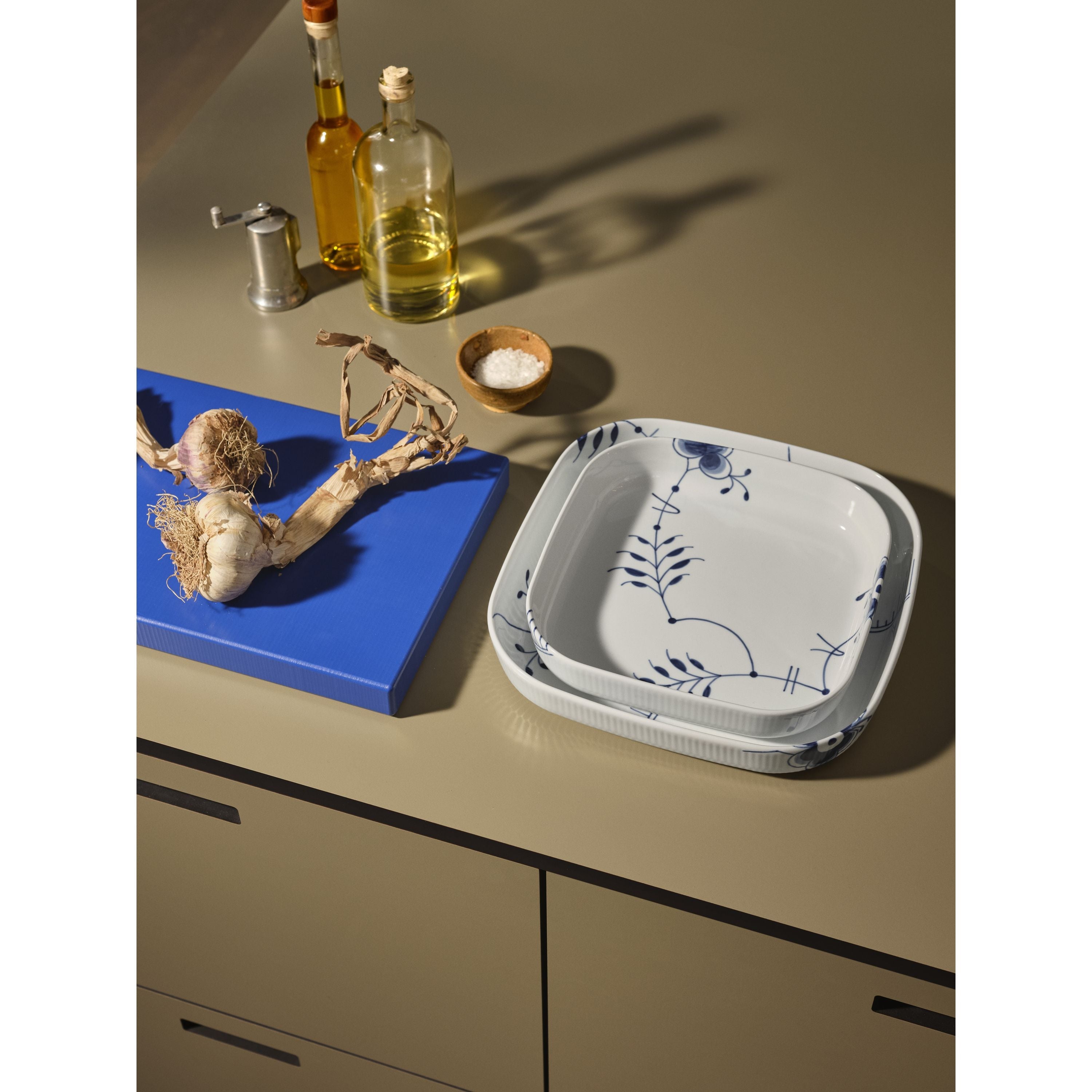 [product_category]-Royal Copenhagen Blue Fluted Mega Square Ovenware, 25x25 Cm-Royal Copenhagen-5705140201243-1065429-ROY-6