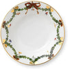 Royal Copenhagen Star Rifled Christmas Deep Plate, 17cm