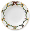 Royal Copenhagen Star Rifled Christmas Deep Plate, 24 cm