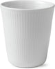 Royal Copenhagen White Rifled Thermo Cup, 29 Cl