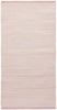 Rug Solid Cotton Tæppe Misty Rose, 75 x 300 cm