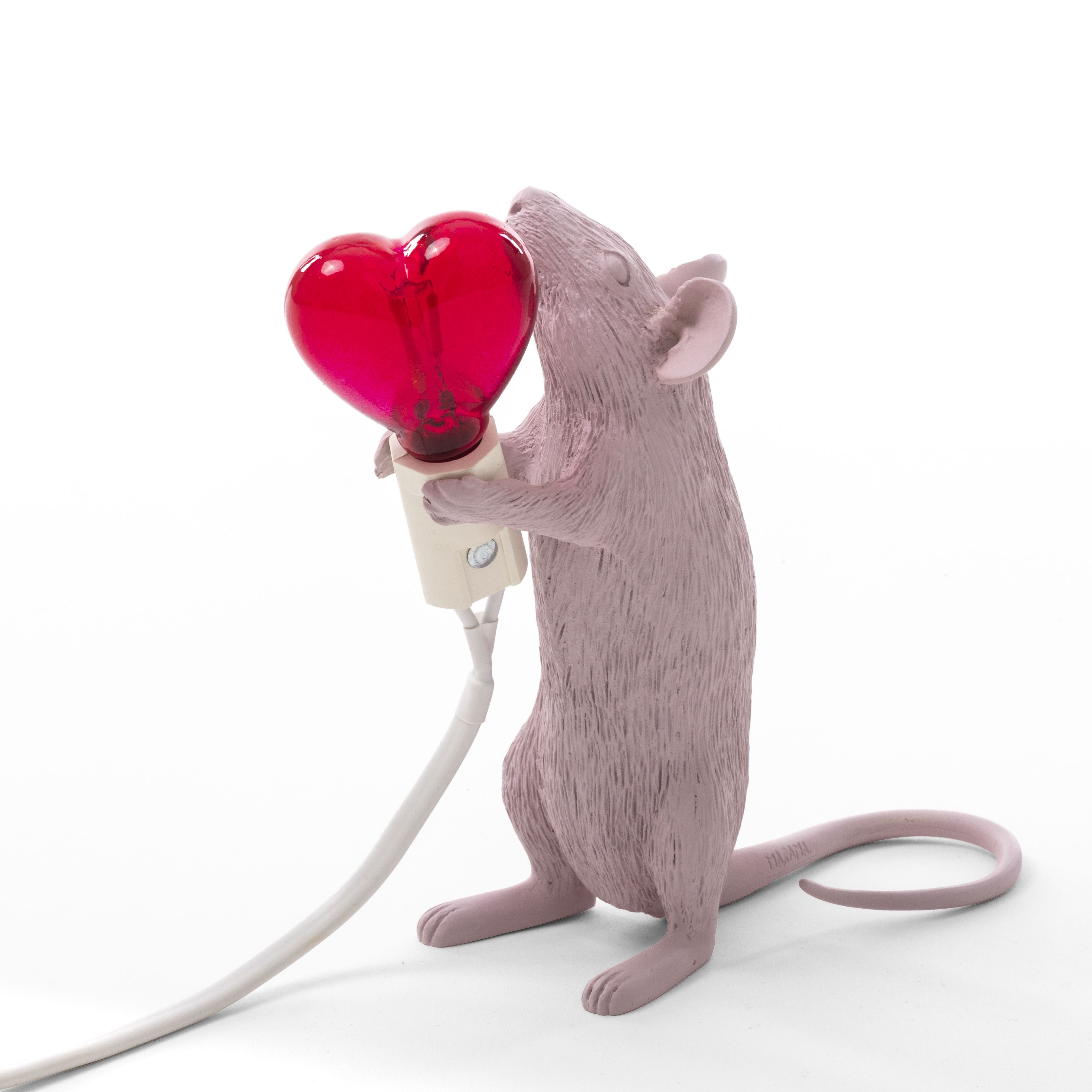 Seletti Mouse Lamp Step, Love