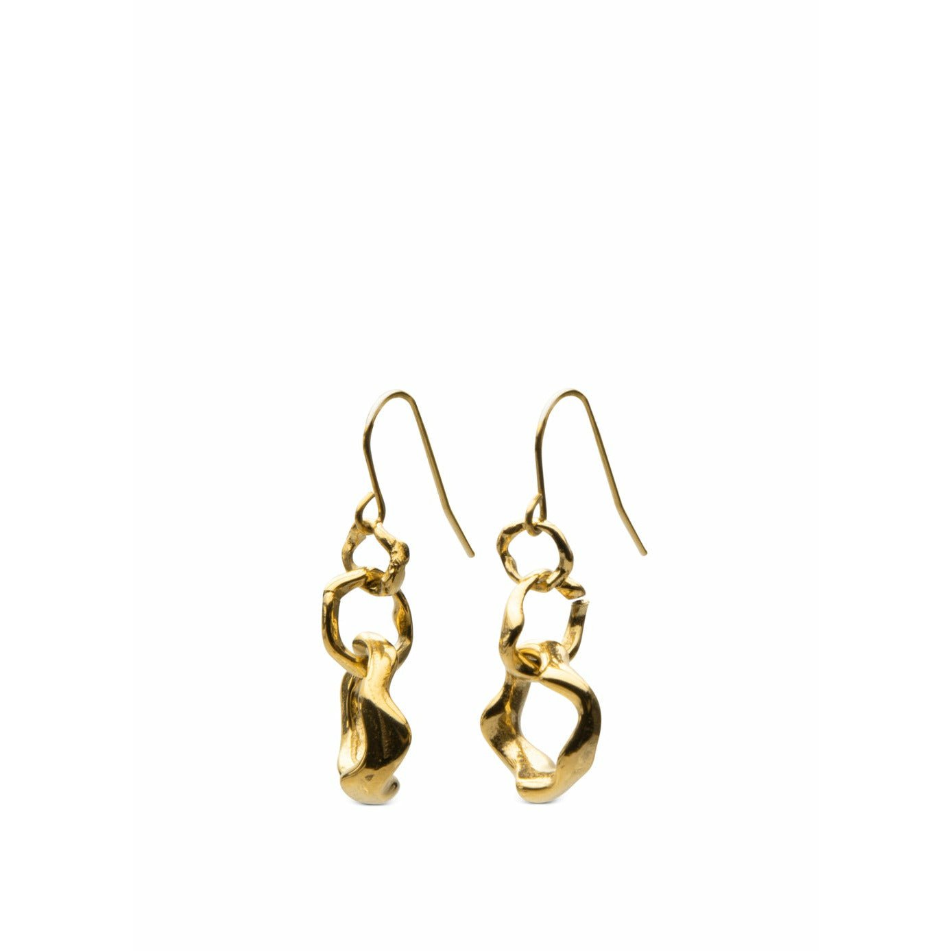 [product_category]-Skultuna Chunky Petit Earrings 316 L Steel Gold Plated, ø1,5 Cm-Skultuna-7340037823023-1253-S-SKU-1