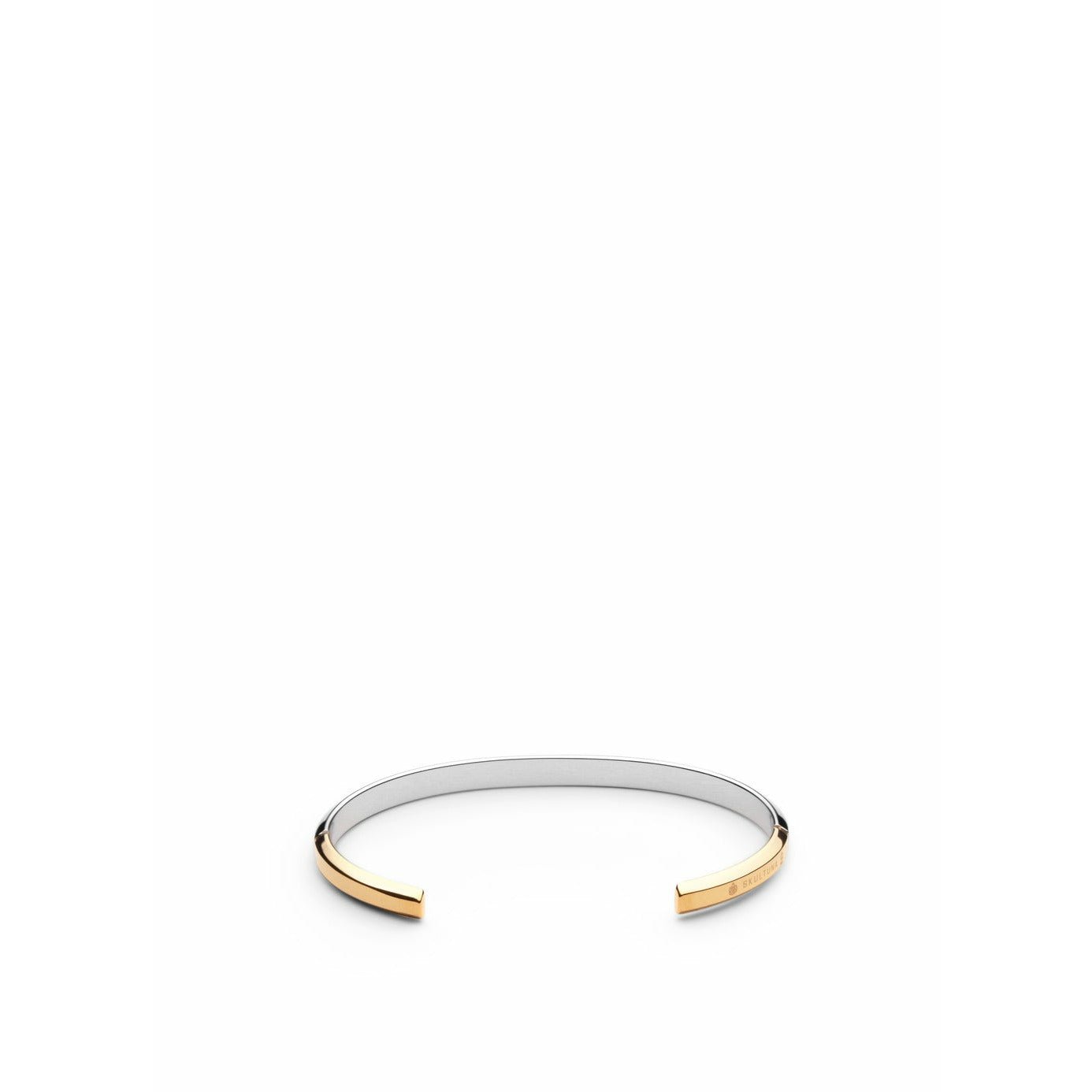 [product_category]-Skultuna Icon Thin Bracelet Small Polished Steel/Gold Plated, ø14,5 Cm-Skultuna-7340037824921-1475-S-SKU-3