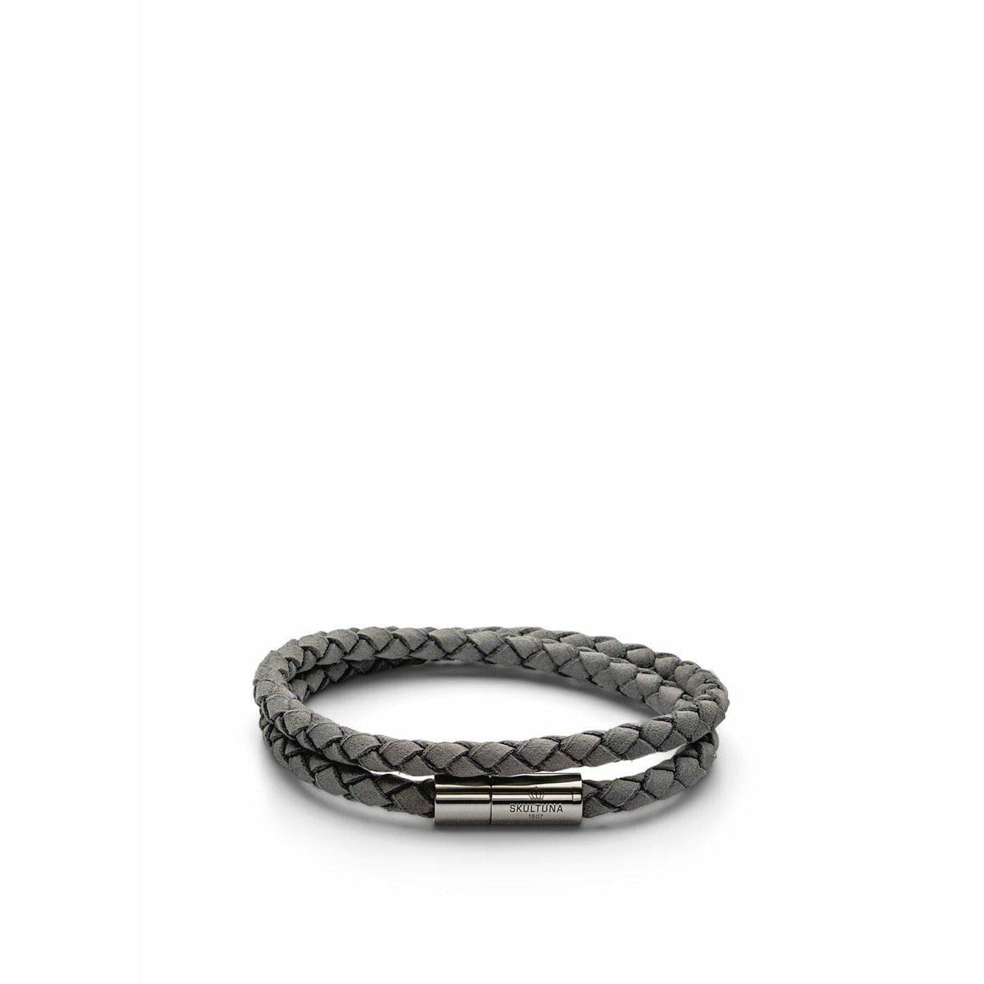 [product_category]-Skultuna The Suede Bracelet Small ø14,5 Cm, Grey-Skultuna-7340037816780-1510-GY-S-SKU-1