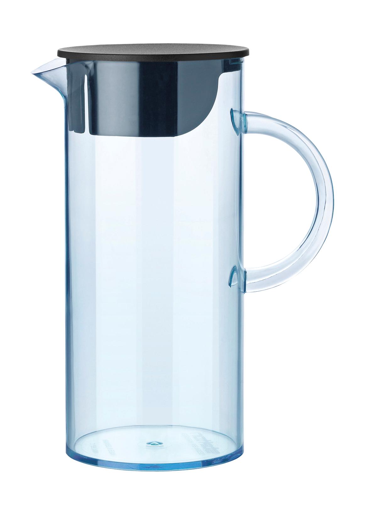 Stelton EM77 kanna med lock 1,5 L, blå