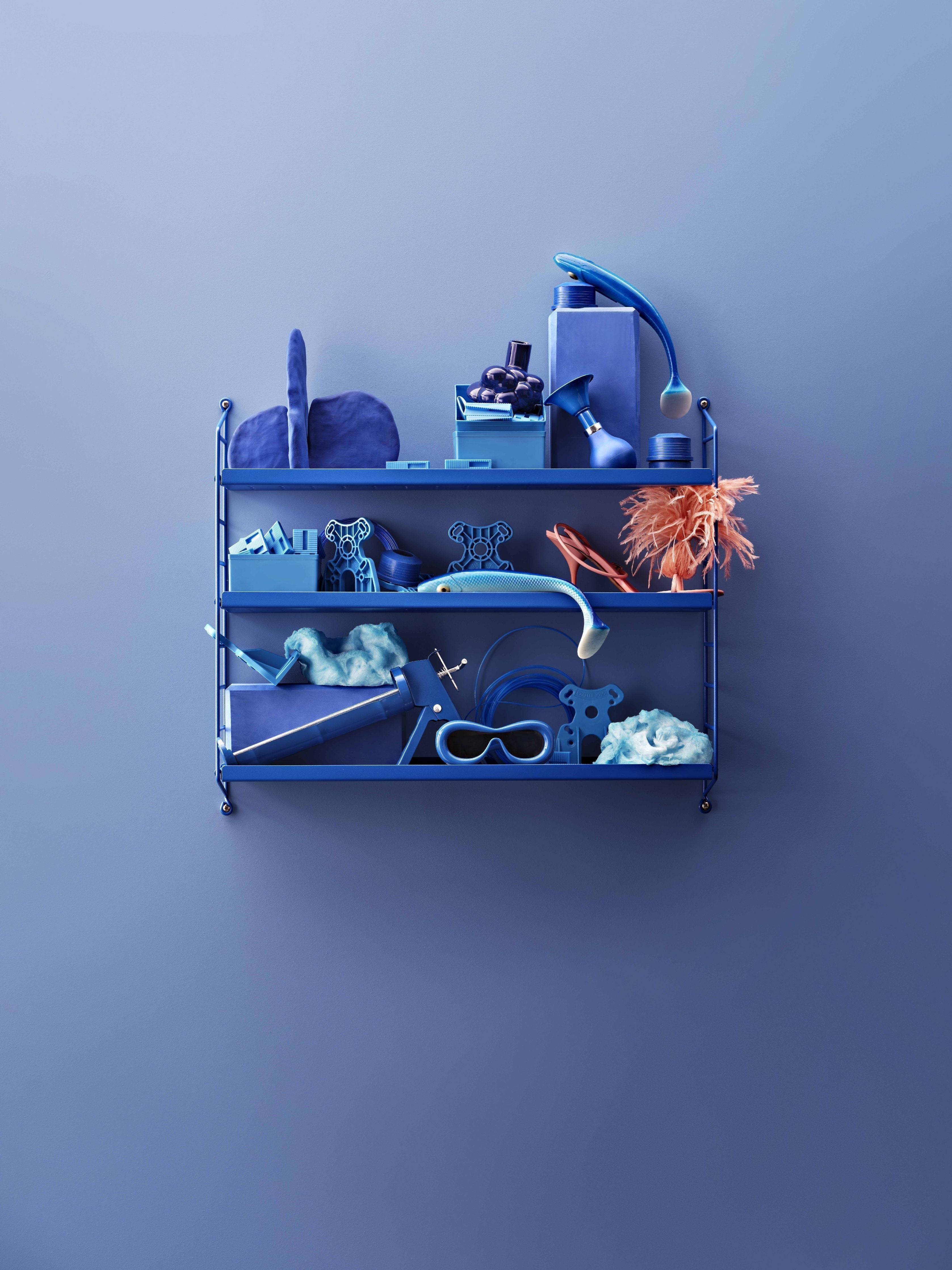 [product_category]-String Furniture String Pocket Metal Wall Shelf, Blue-String Furniture-7350038275226-SPM5015-48-48-STR-2