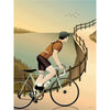 Vissevasse Cycling In The Hills Plakat, 50X70 Cm