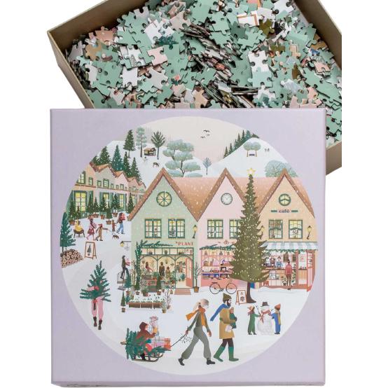 [product_category]-Vissevasse White Christmas Puzzle With 1000 Pieces-Vissevasse-5713138102298-F-2021-022-G3-VIS-1