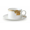 Wedgwood Vera Wang Jardin Tekop 0.25L & Saucer, White/ Gold