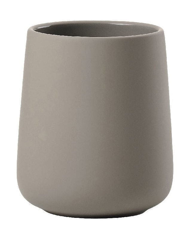 [product_category]-Zone Denmark Nova One Toothbrush Cup, Taupe-Zone Denmark-5722000280873-28087-ZON-1