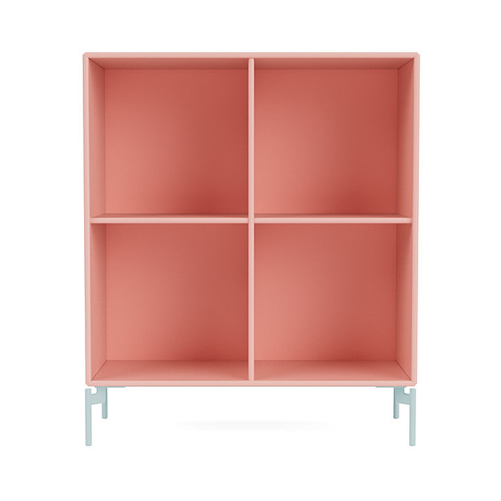 Montana Show Bookcase With Legs, Ruby/Flint