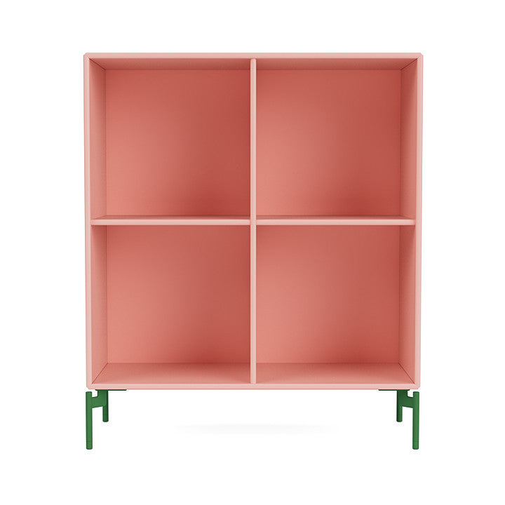 Montana Show Bookcase With Legs, Ruby/Parsley