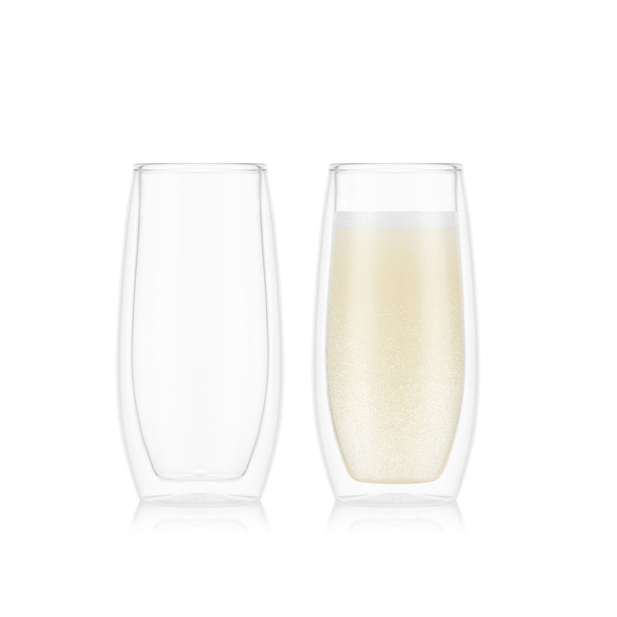 Bodum skål dobbeltvægglas 2 stk., Champagne 0,2 L
