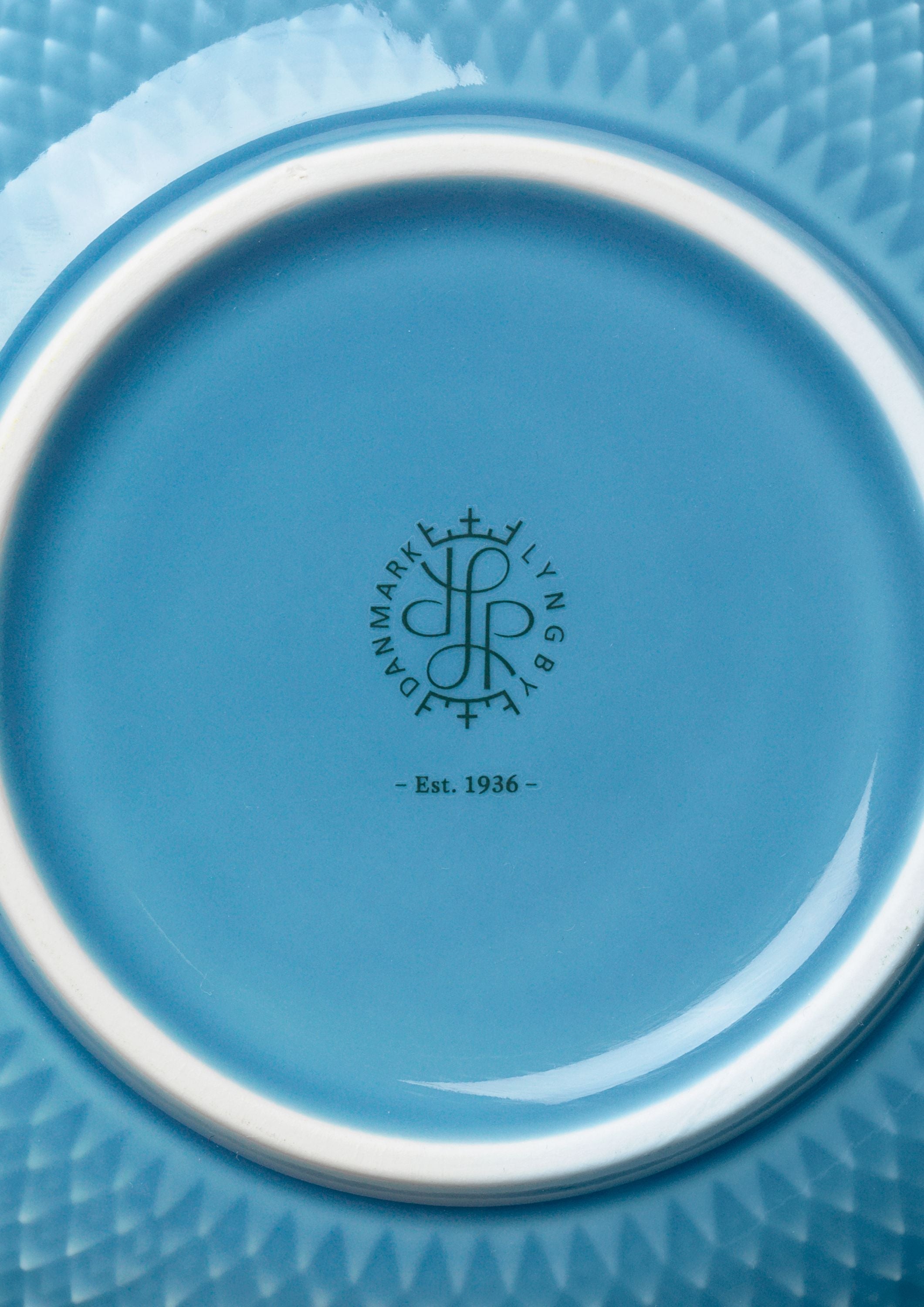 Lyngby Porcelæn Rhombe Color Bowl ø15,5 cm, blå