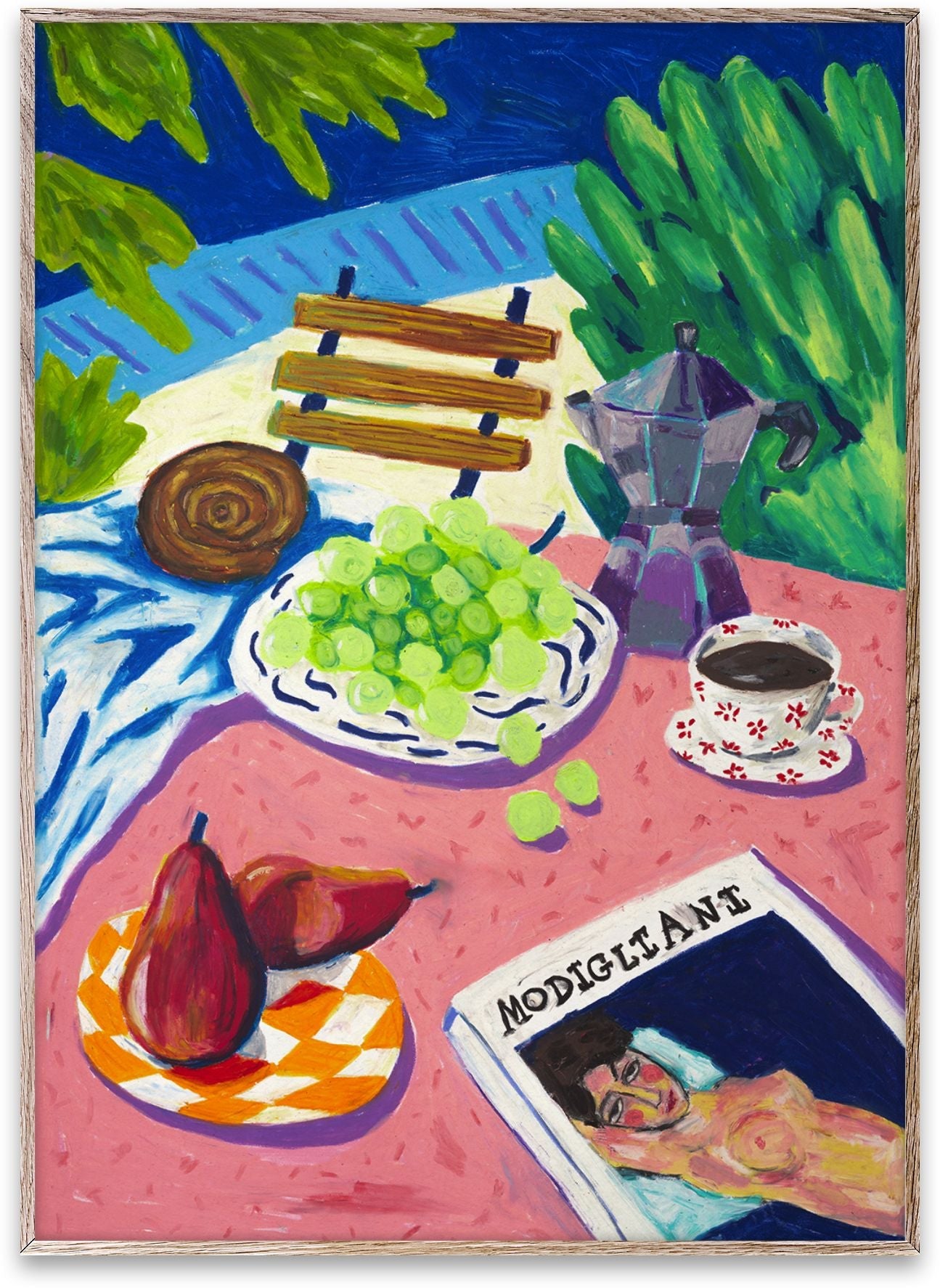 Paper Collective Modigliani i haven plakat, 50x70 cm