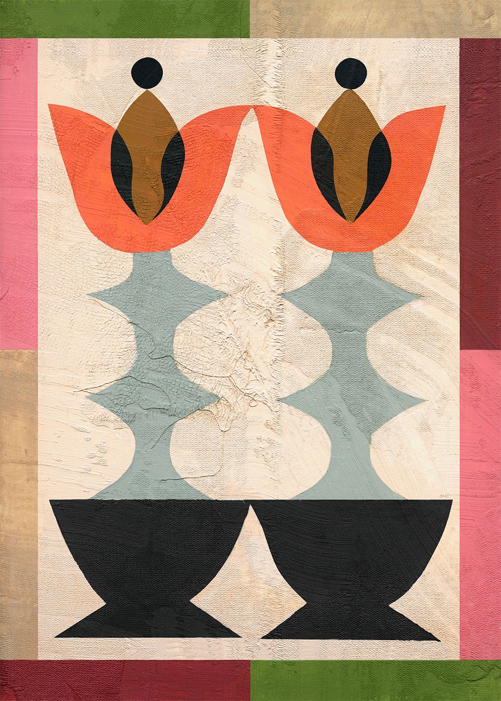 Paper Collective Flor de Luz -plakat, 50x70 cm