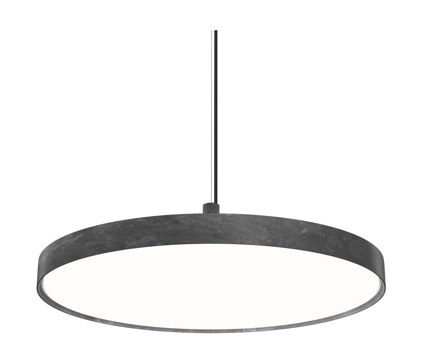 Louis Poulsen LP Slim Round Suspended Lamp LED 3000K 53W Ø68 Cm, Dark Aluminium