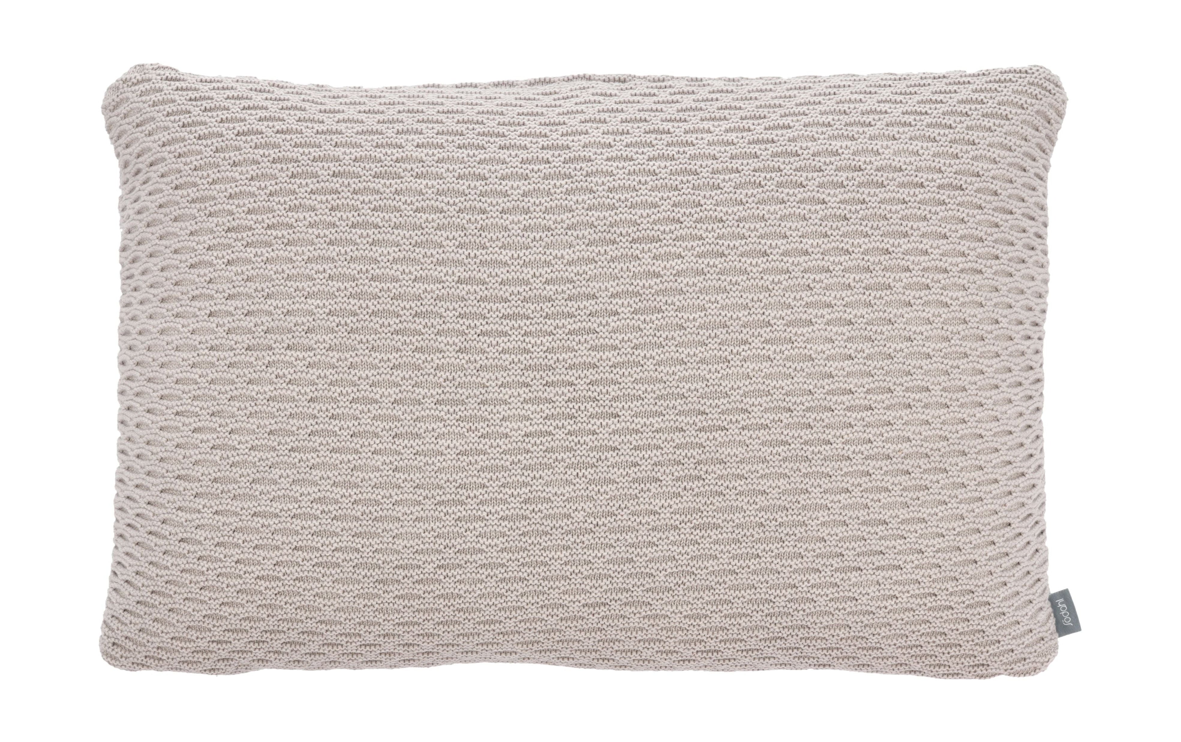 Södahl Wave Knit Cushion Cover 40x60 cm, beige