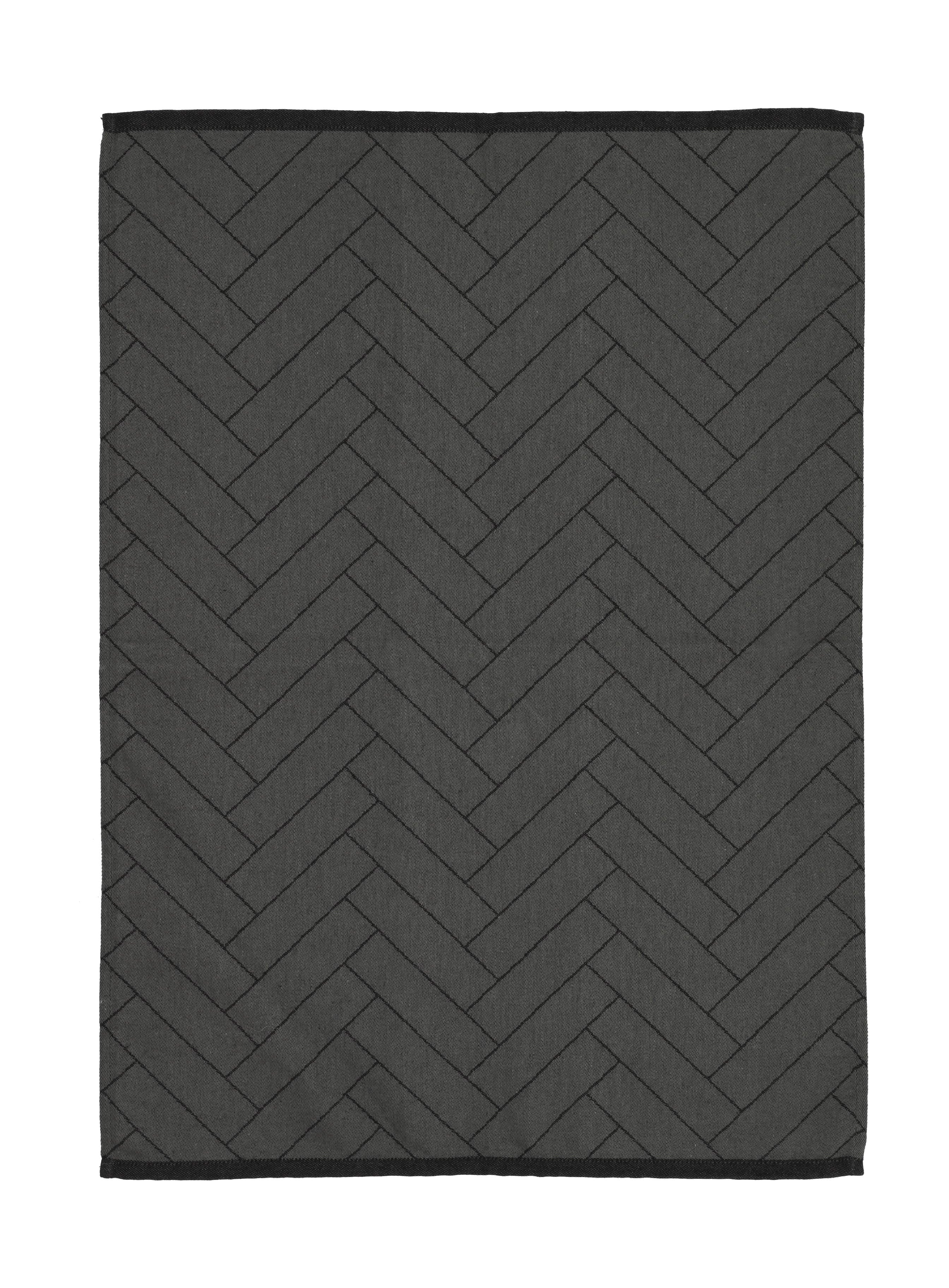 Södahl Plattor Tethandduk 50x70 cm, svart