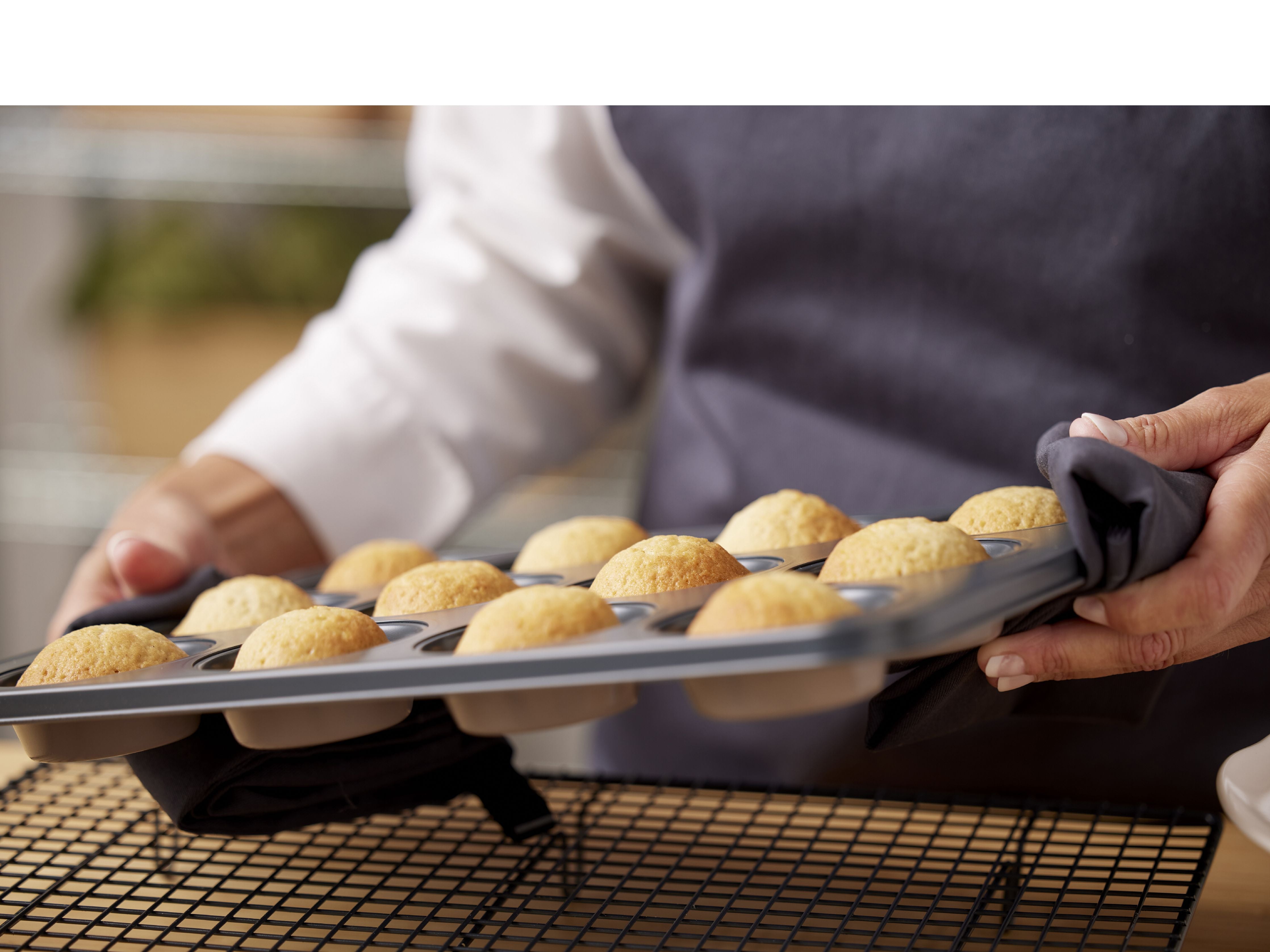 Blomsterbergs Muffin Pan for 12 stykker, blå