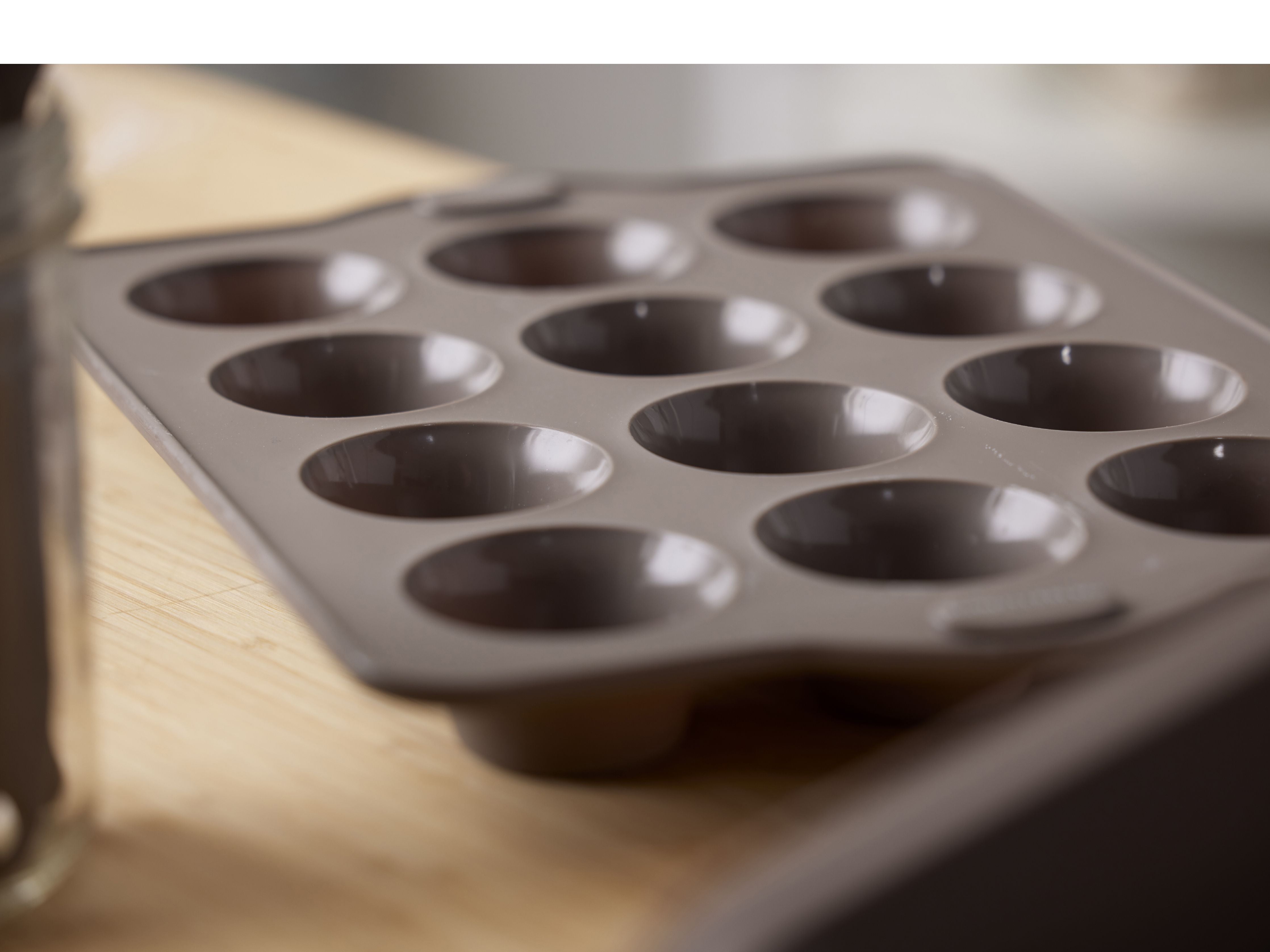 Blomsterbergs Muffin Pan til 12 stykker, latte