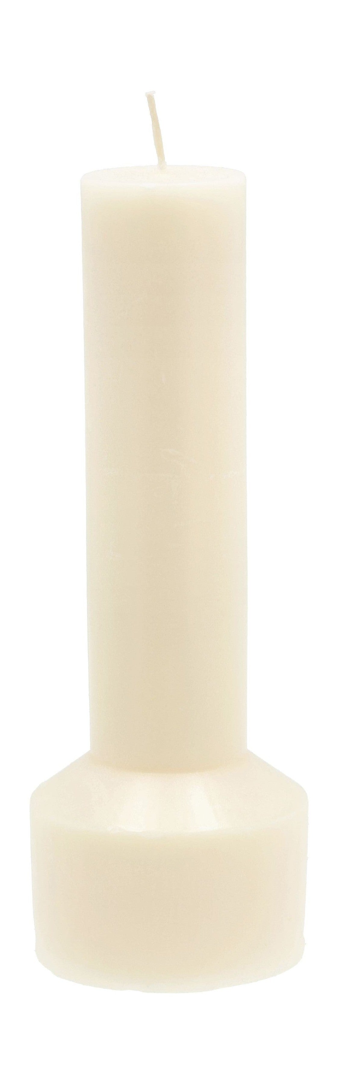 Villa Collection Hvils Pillar Candle ø 7 X 20 Cm, Cream