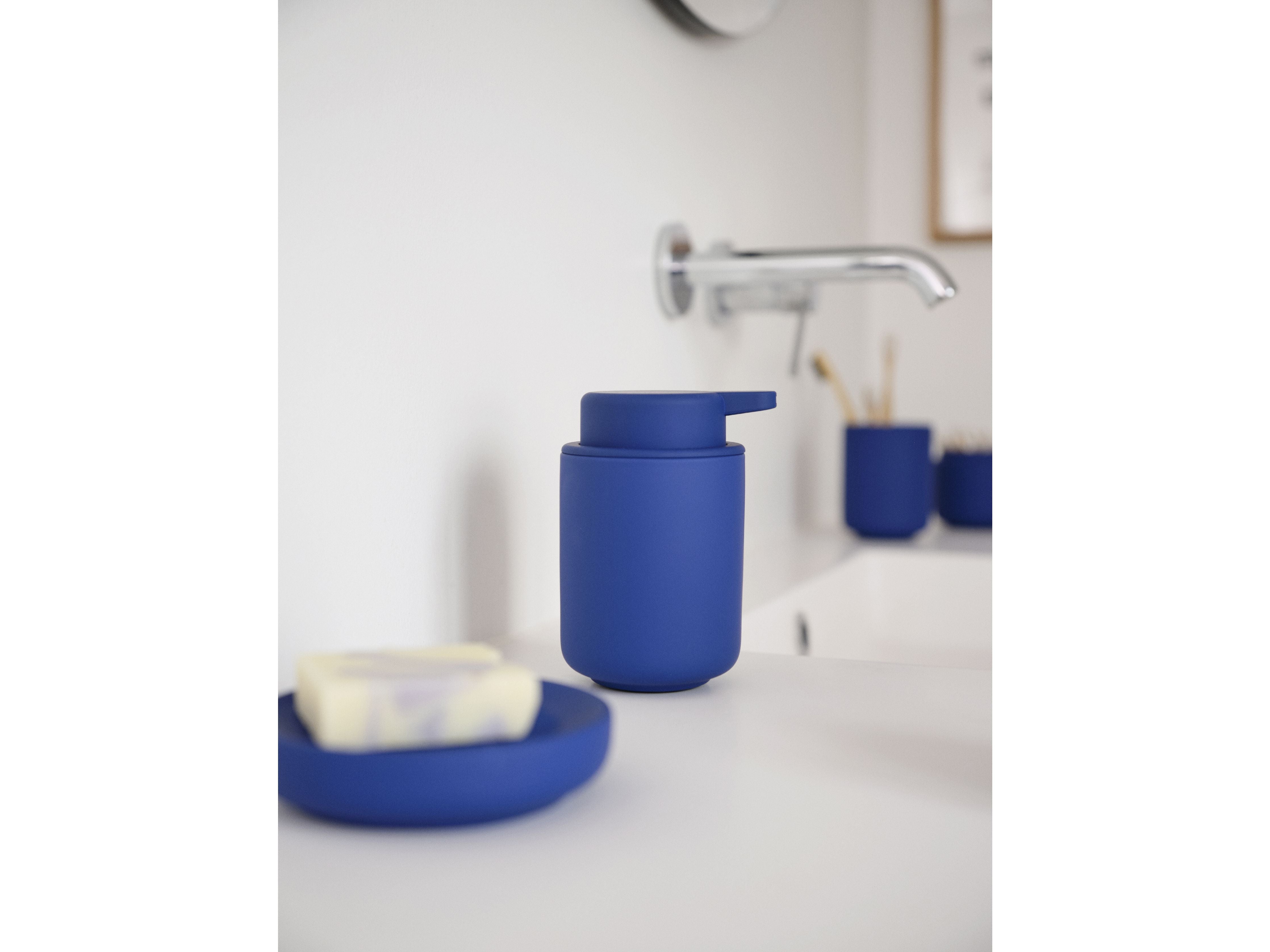 Zone Denmark Ume Soap Dispenser 0.25 Liter, Indigo Blue