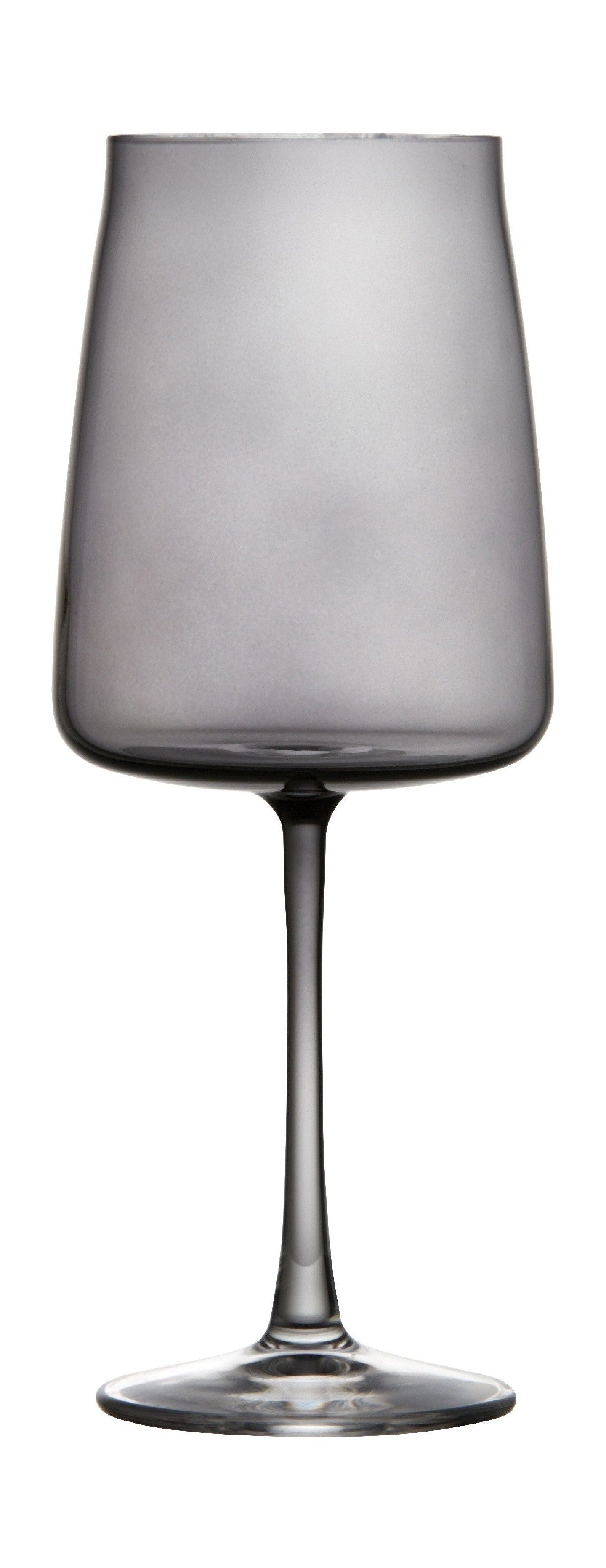 Lyngby Glas Krystal Zero Red Vine Glass 54 CL 4 stk, røg