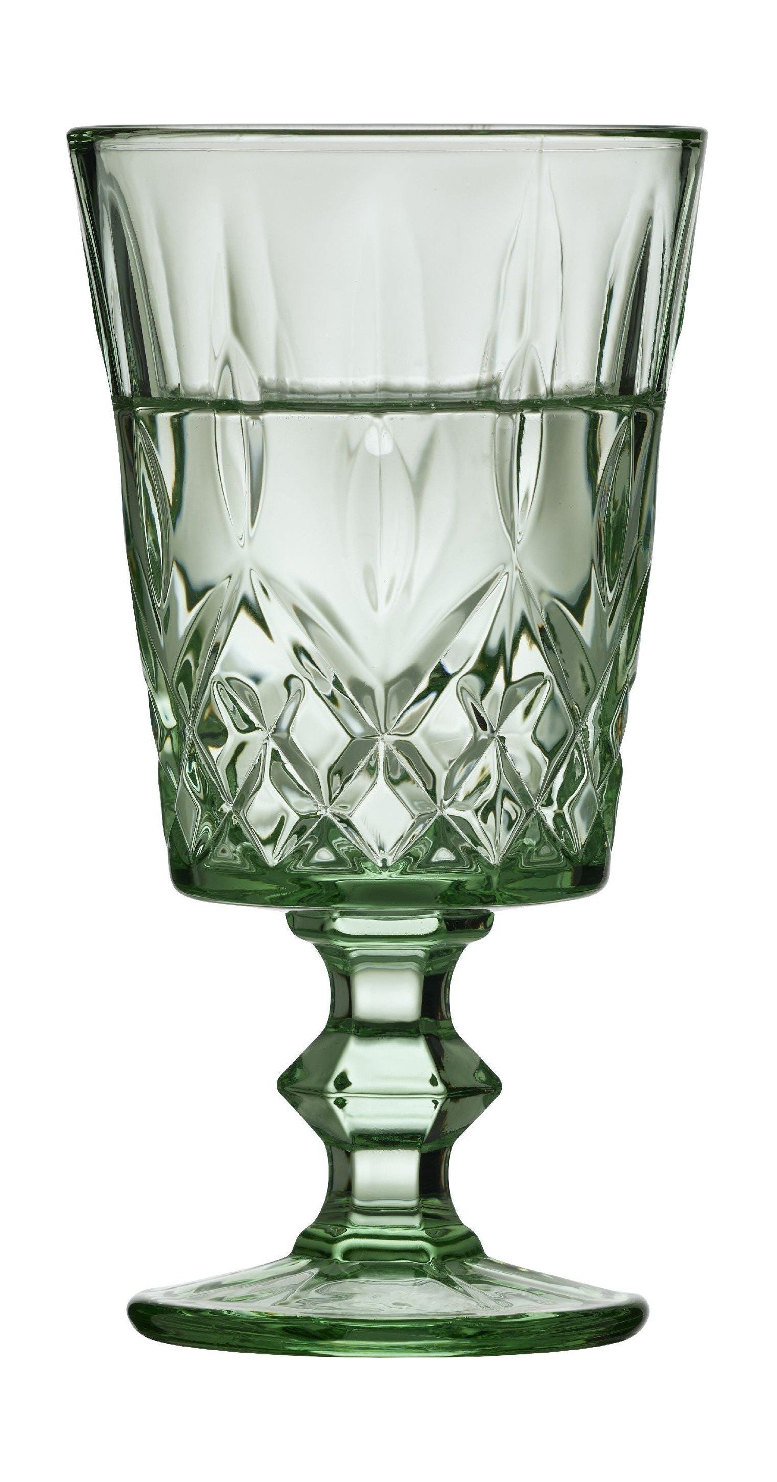 Lyngby Glas Sorrento Wine Glass 29 Cl 4 Pcs., Green