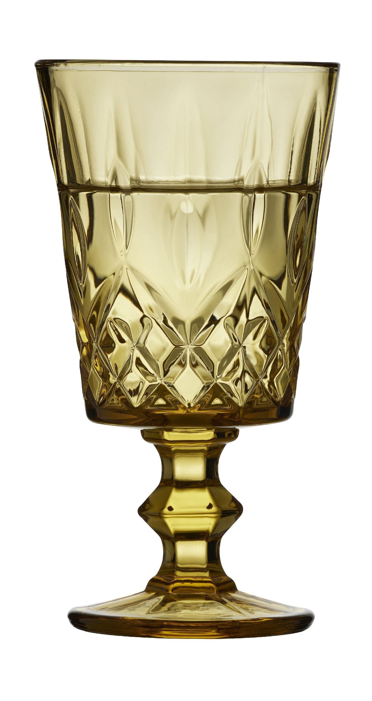 Lyngby Glas Sorrento Wine Glass 29 Cl 4 Pcs., Amber