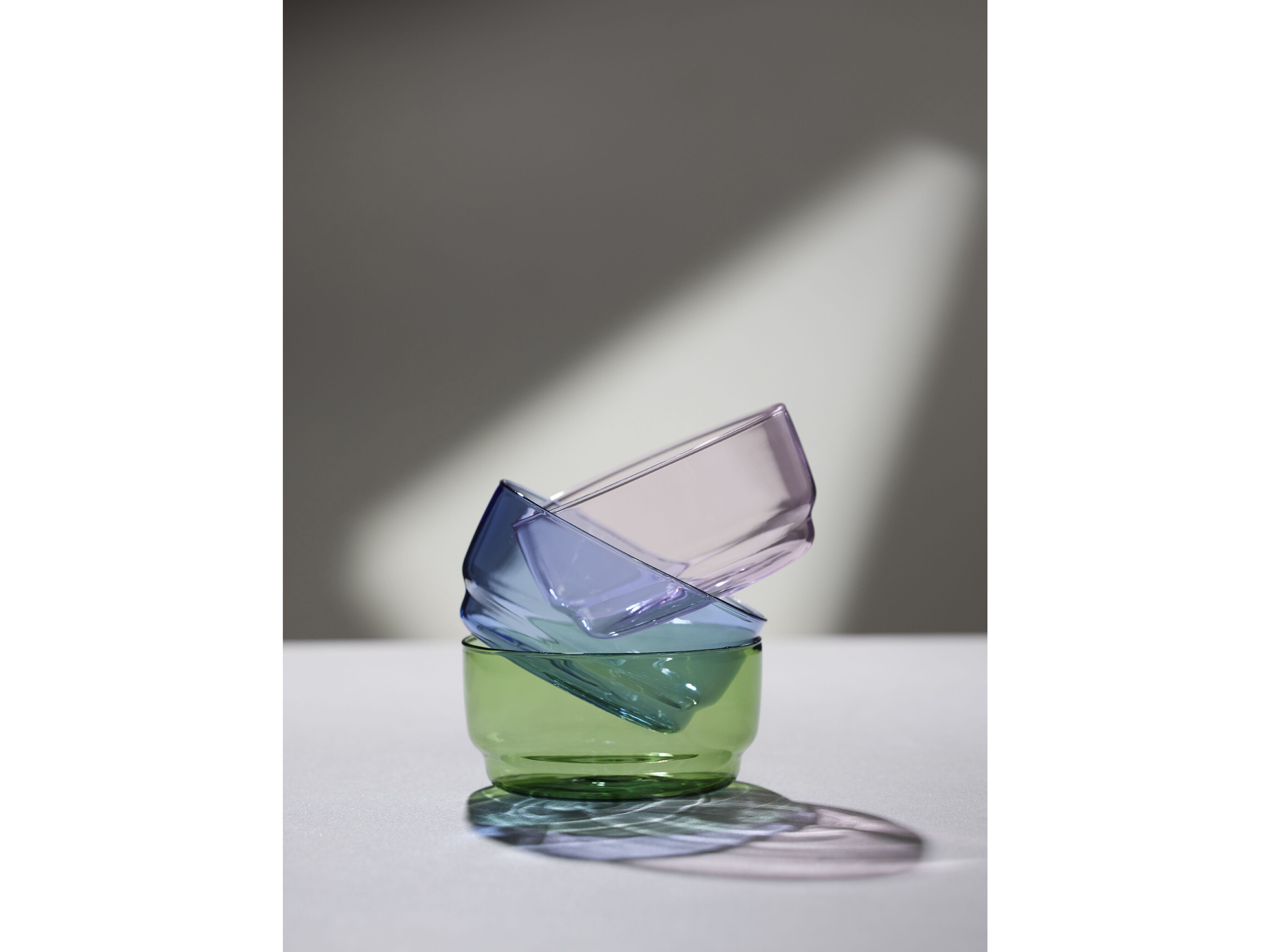 Lyngby Glass Torino Bowl 12 cm 2 pcs., Blue