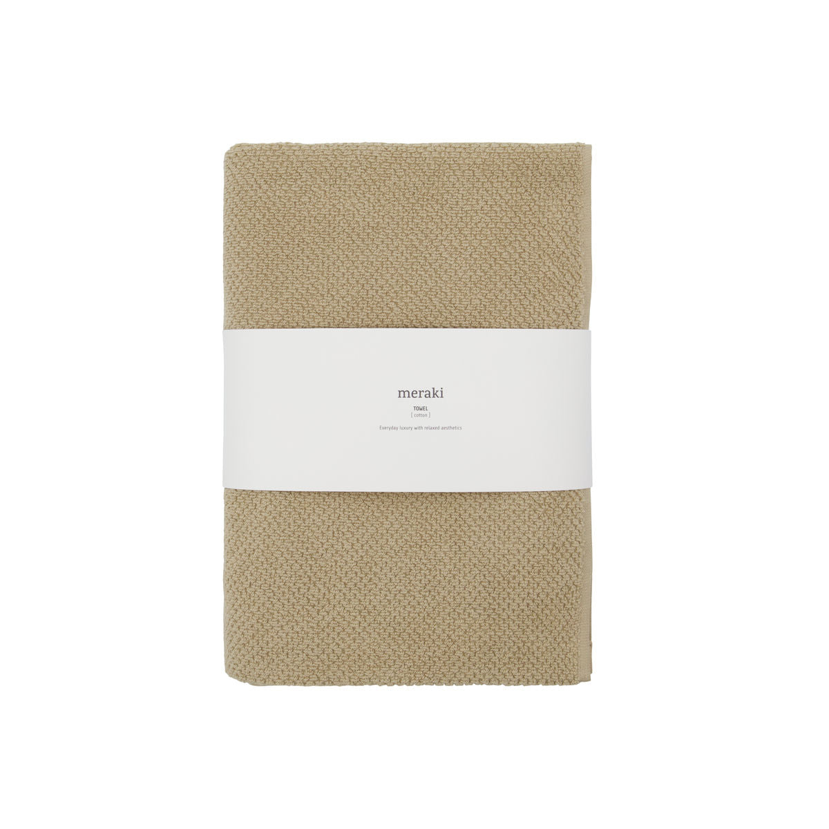 Meraki håndklæde Solid 70x140 cm, Safari