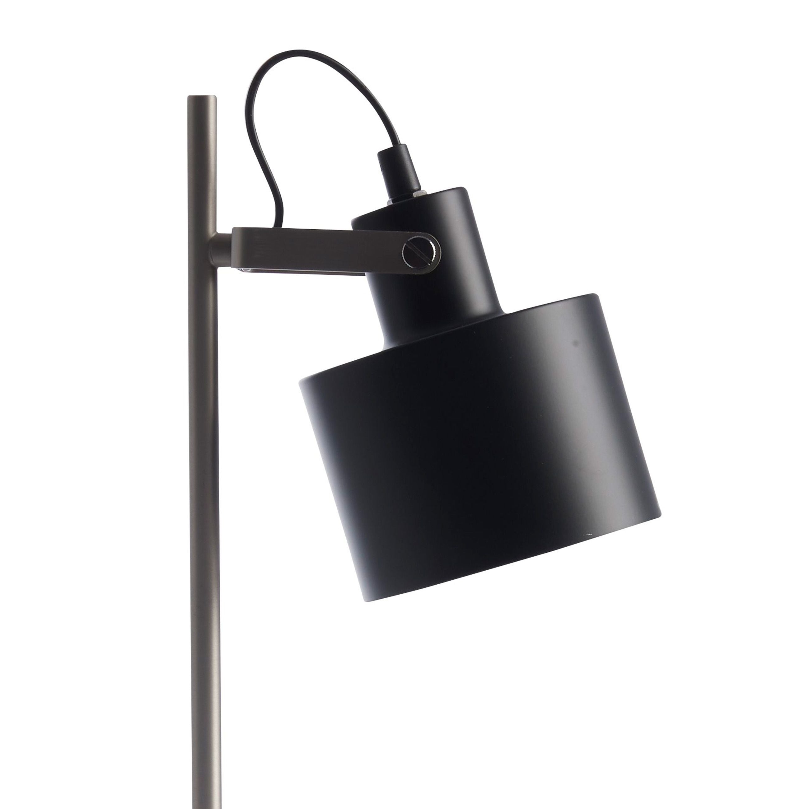 Dyberg Larsen Ocean Table Lamp, sort/stål