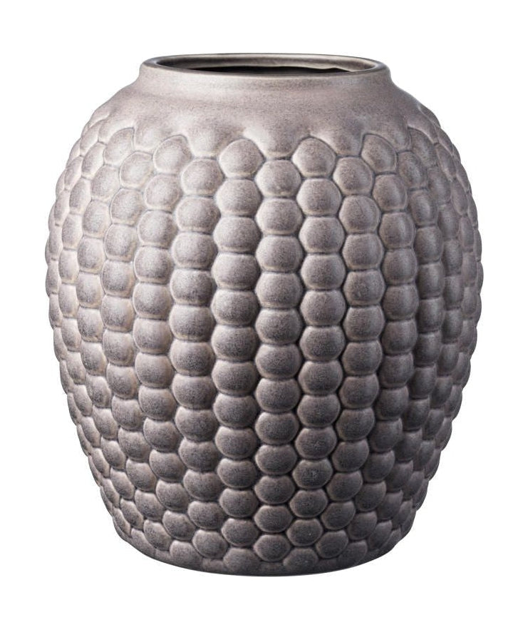FDB Møller S7 Lupine Vase Bred H: 22 cm, varm grå