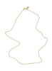 Design Letters Square Link Chain Gold, 50 cm