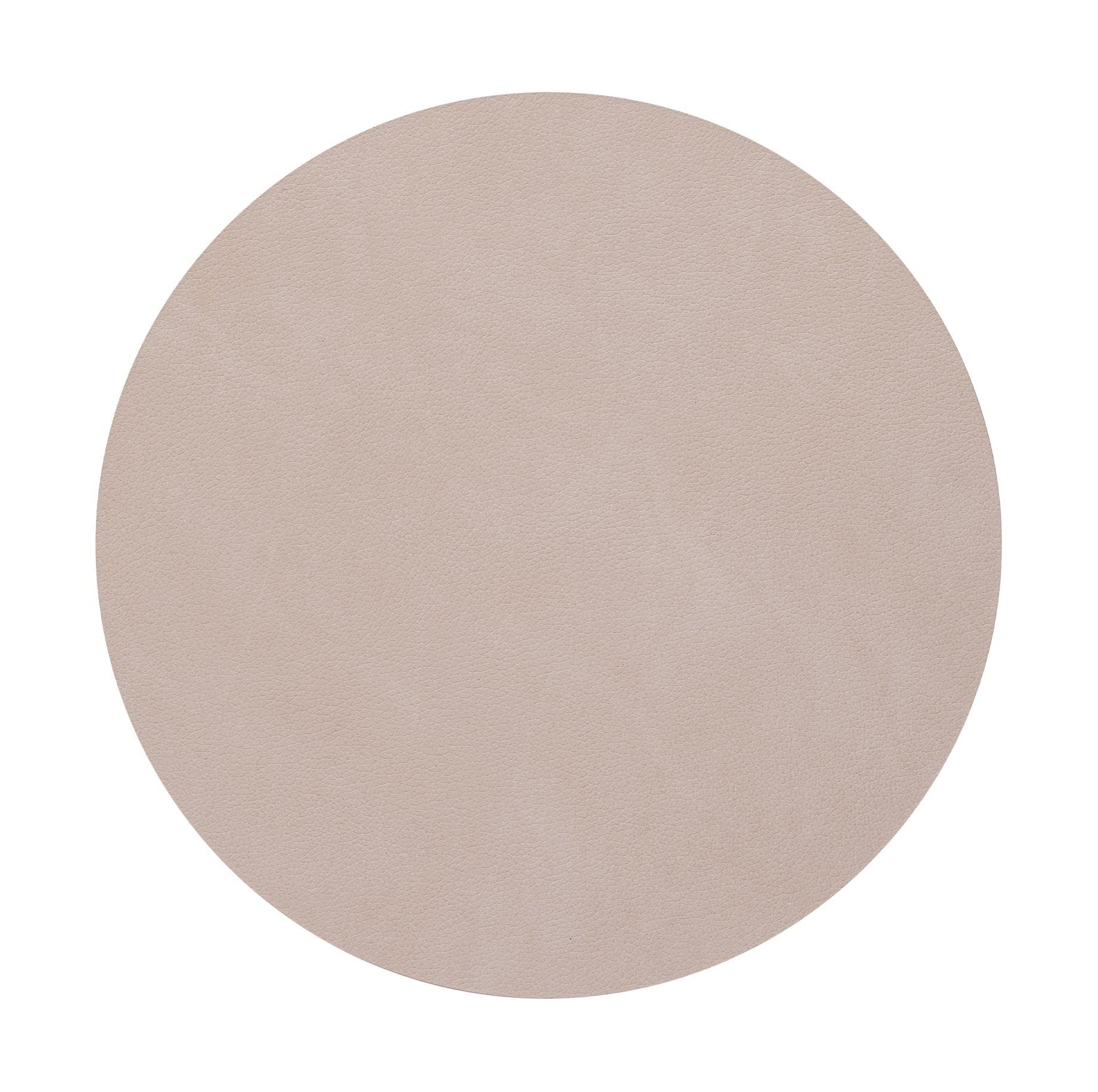 Lind DNA Table Mat Circle S, Clay Brown
