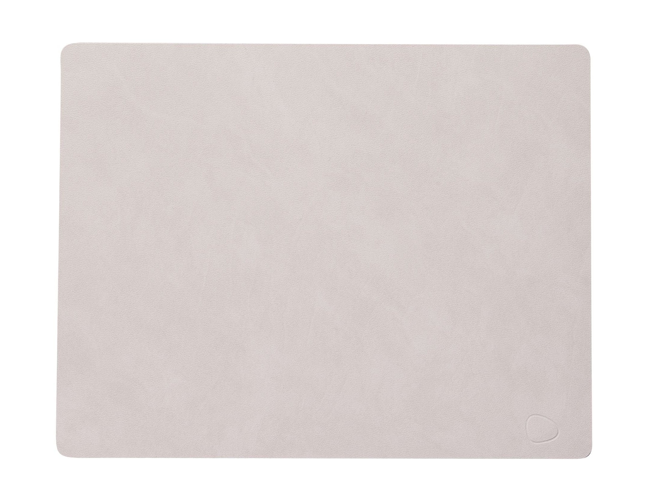Lind DNA Table Mat Square L, Oyster White