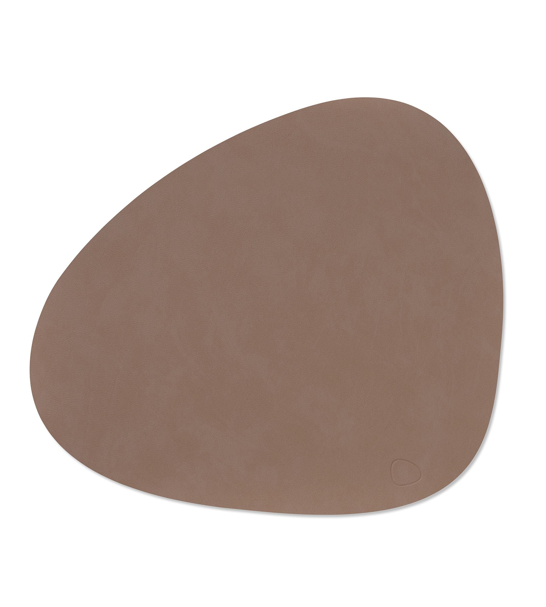 Lind Dna Table Mat Curve Large, Truffle
