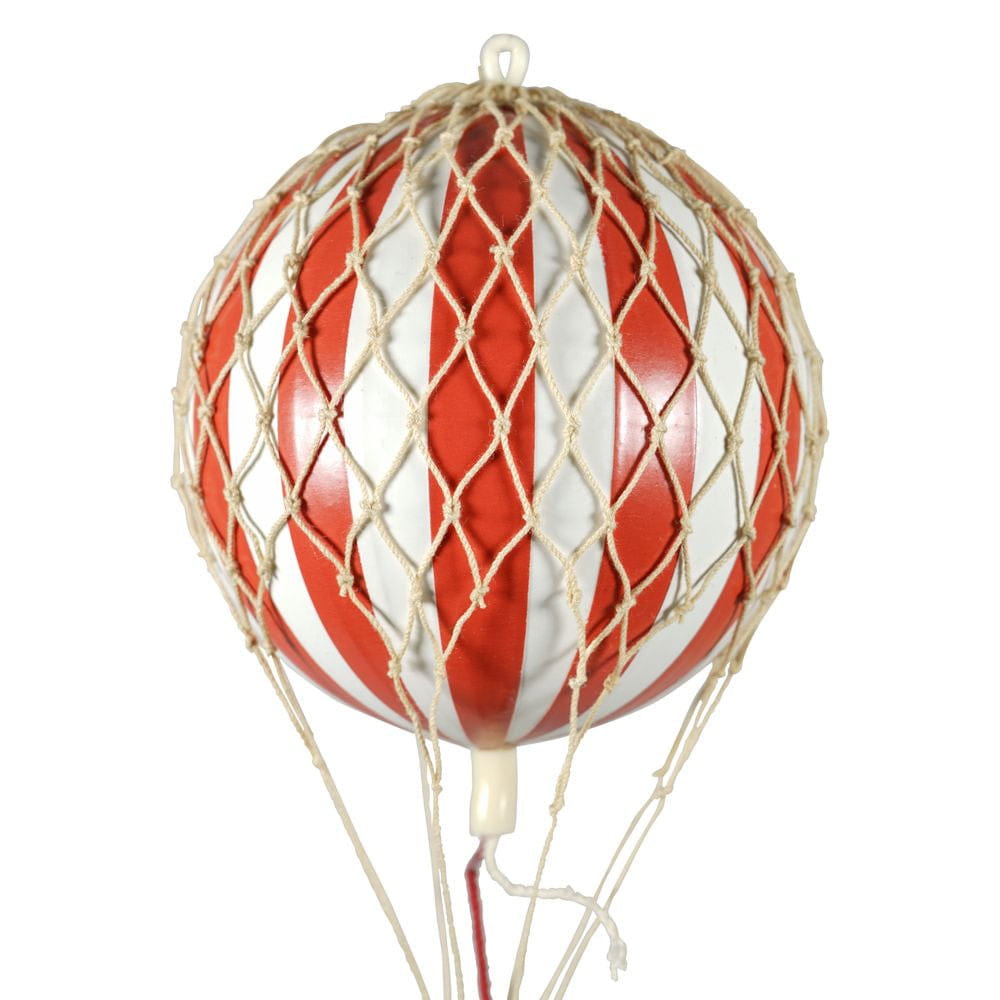 Authentic Models Flyter himlen luftballong, röd/vit, Ø 8,5 cm
