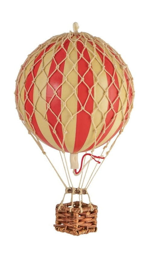 Authentic Models Flyter himlen luftballong, riktig röd, Ø 8,5 cm