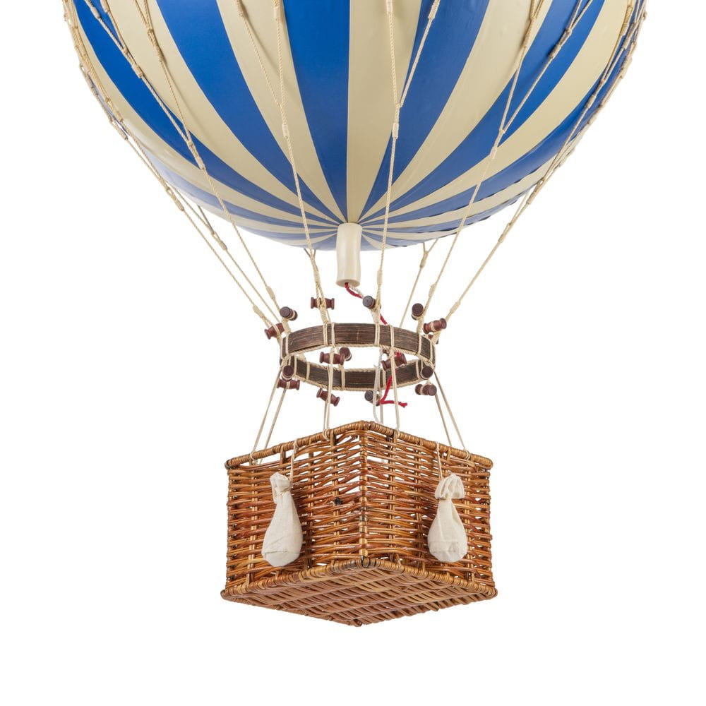 Authentic Models Jules Verne Hot Air Balloon, Blue, Ø 42 cm
