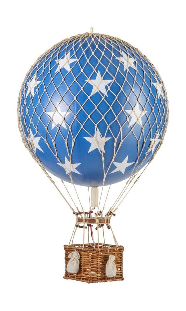 Authentic Models Royal Aero Hot Air Balloon, Blue Stars, Ø 32 cm