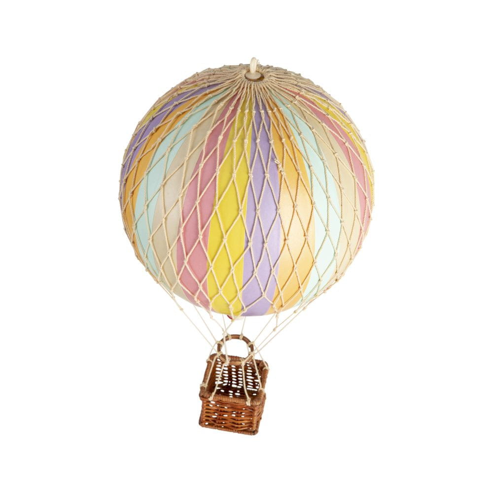 Authentic Models Travels Light Luft Balloon, Rainbow Pastel, Ø 18 cm
