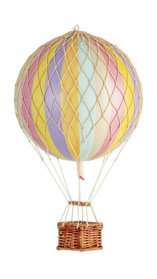 Authentic Models Travels Light Luft Balloon, Rainbow Pastel, Ø 18 cm