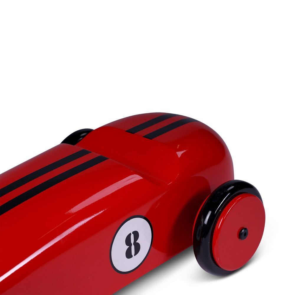 Authentic Models Trärörmodellbil, röd