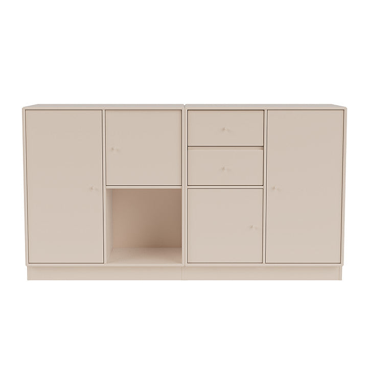 Montana Couple Sideboard With 7 Cm Plinth, Clay