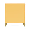 Montana Cover Cabinet With Legs, Acacia/Brass