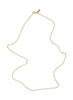 Design Letters Square Link Chain Gold, 45 cm