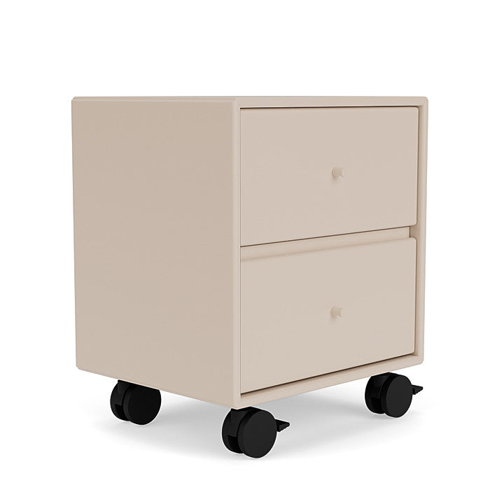 Montana Drift Drawer Module With Castors, Clay